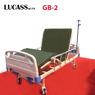  Giường bệnh 2 tay quay Lucass GB-2